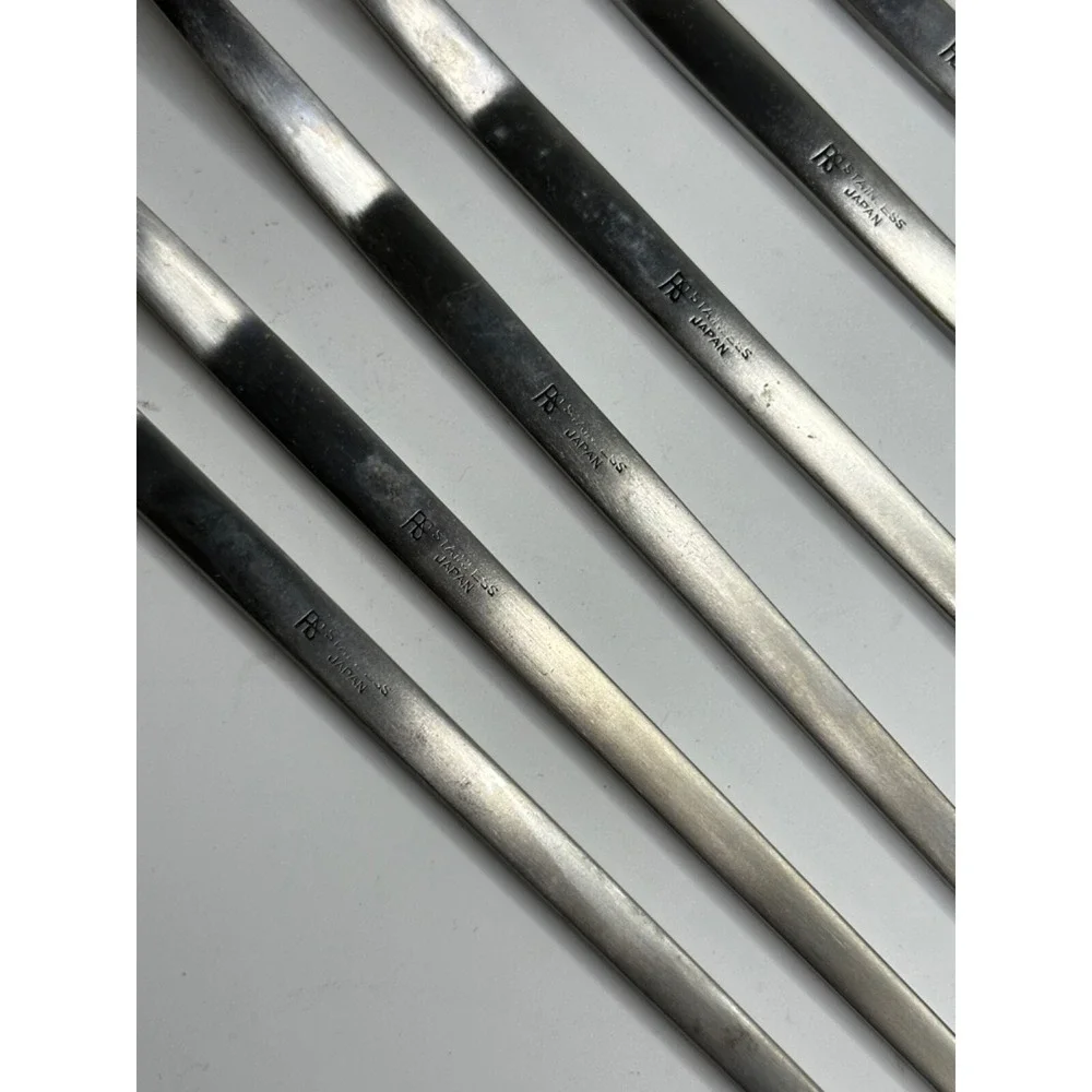 Arthur Salem Stainless Drink Spoons Set 6 AS‎ MCM Flatware Long Handle